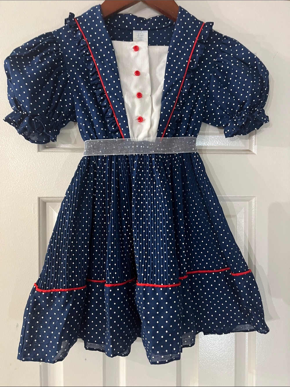 Vintage Childs Dress U.S.A Made!